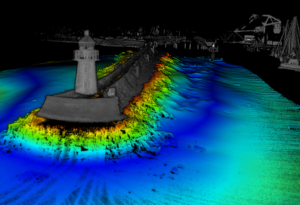 USV survey with WINGHEAD sonar