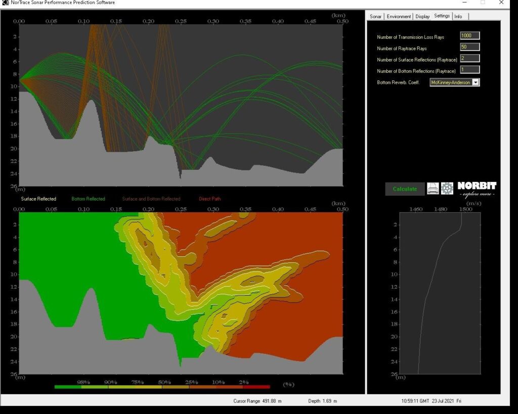 NORTrace Software